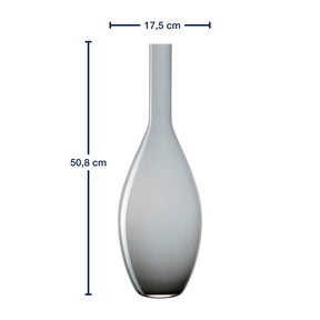 Vase BEAUTY 50 cm grau