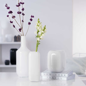 Vase MILANO 39 cm weiß