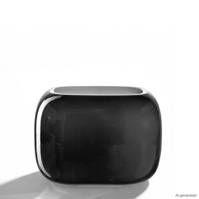 Vase MILANO grau 13 cm x 18 cm x 14 cm