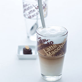 Cafe Latte Set SOLO 410 ml braun 4-teilig