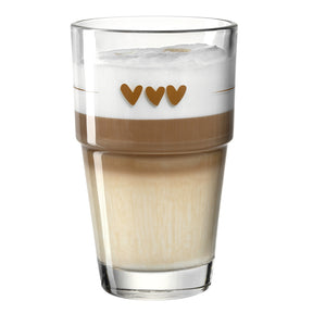 Becher SOLO 410 ml Herzen 6er-Set