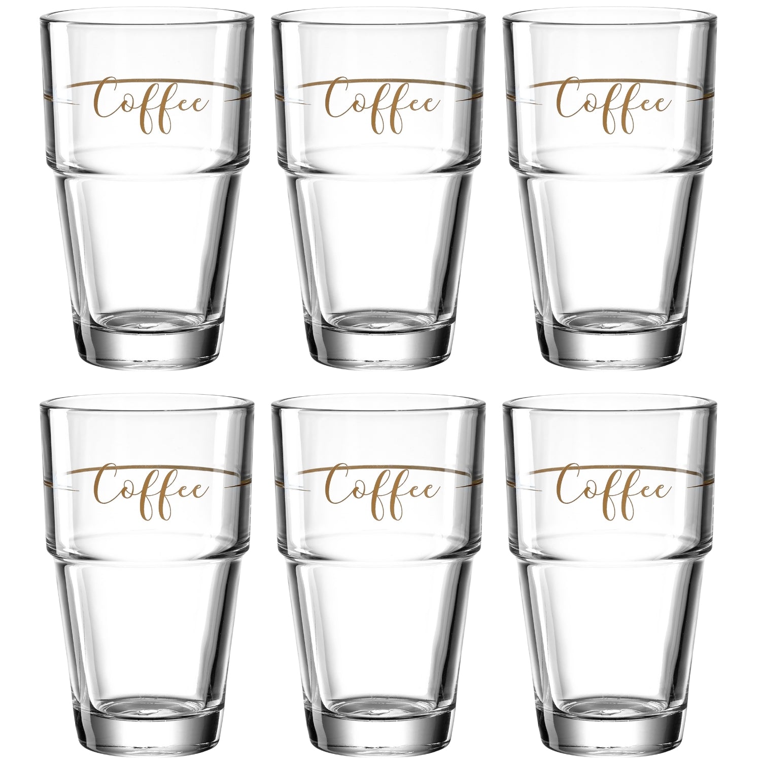 Becher SOLO 410 ml 'Coffee' 6er-Set