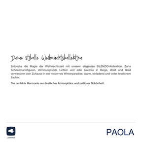 Schneemann PAOLA 12 cm