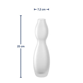 Vase VIVACE 25 cm satiniert