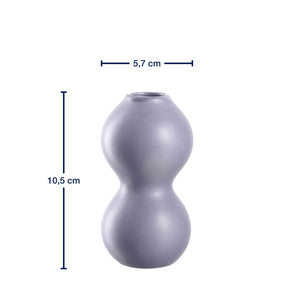 Keramikvase VIVACE 11 cm flieder