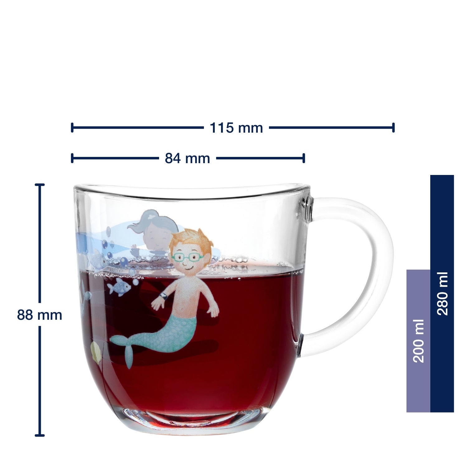 Tasse BAMBINI AVVENTURA 280 ml Meer