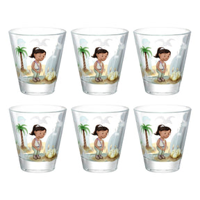 Trinkglas BAMBINI AVVENTURA 215 ml Dino 6er-Set