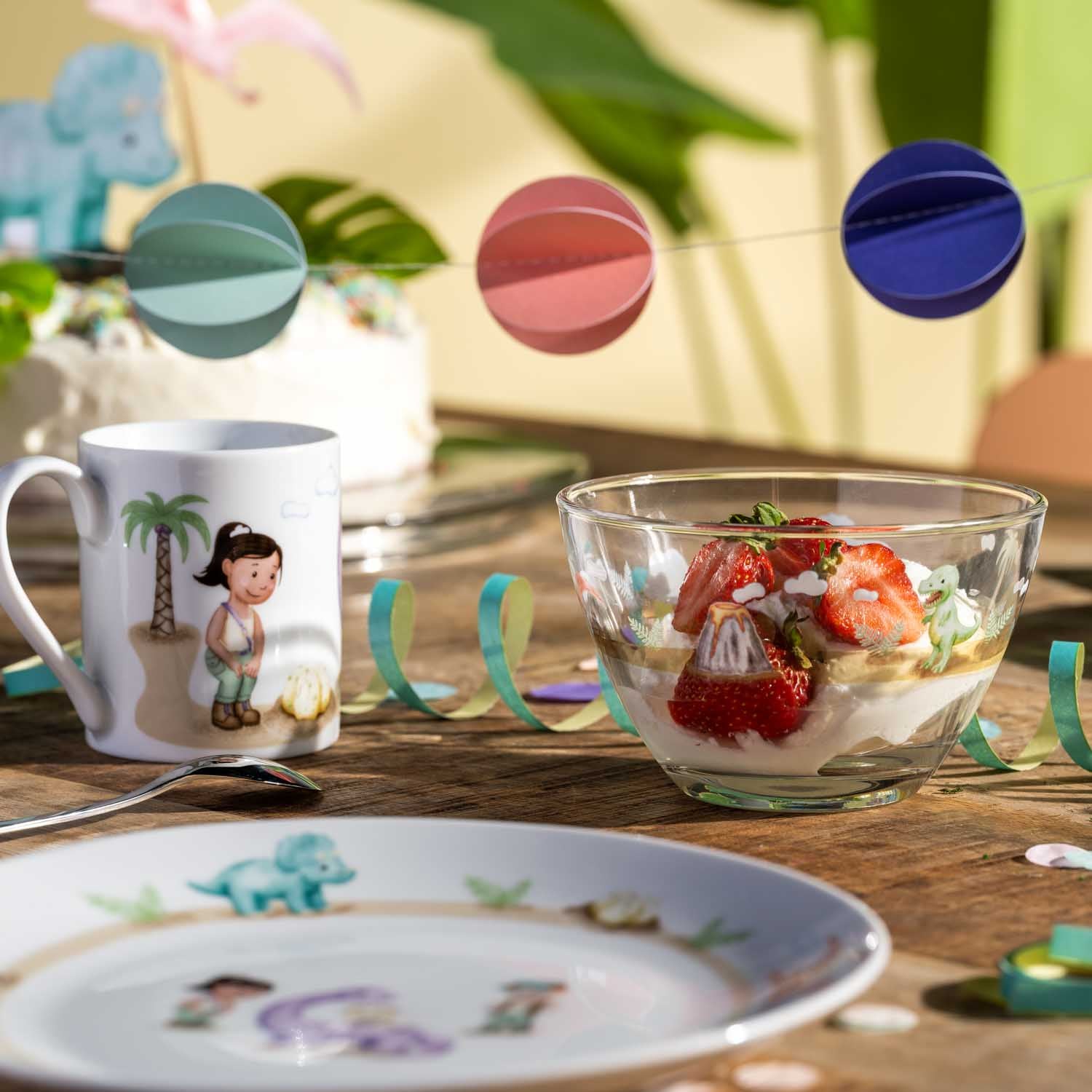 Schale BAMBINI AVVENTURA 12 cm Dino