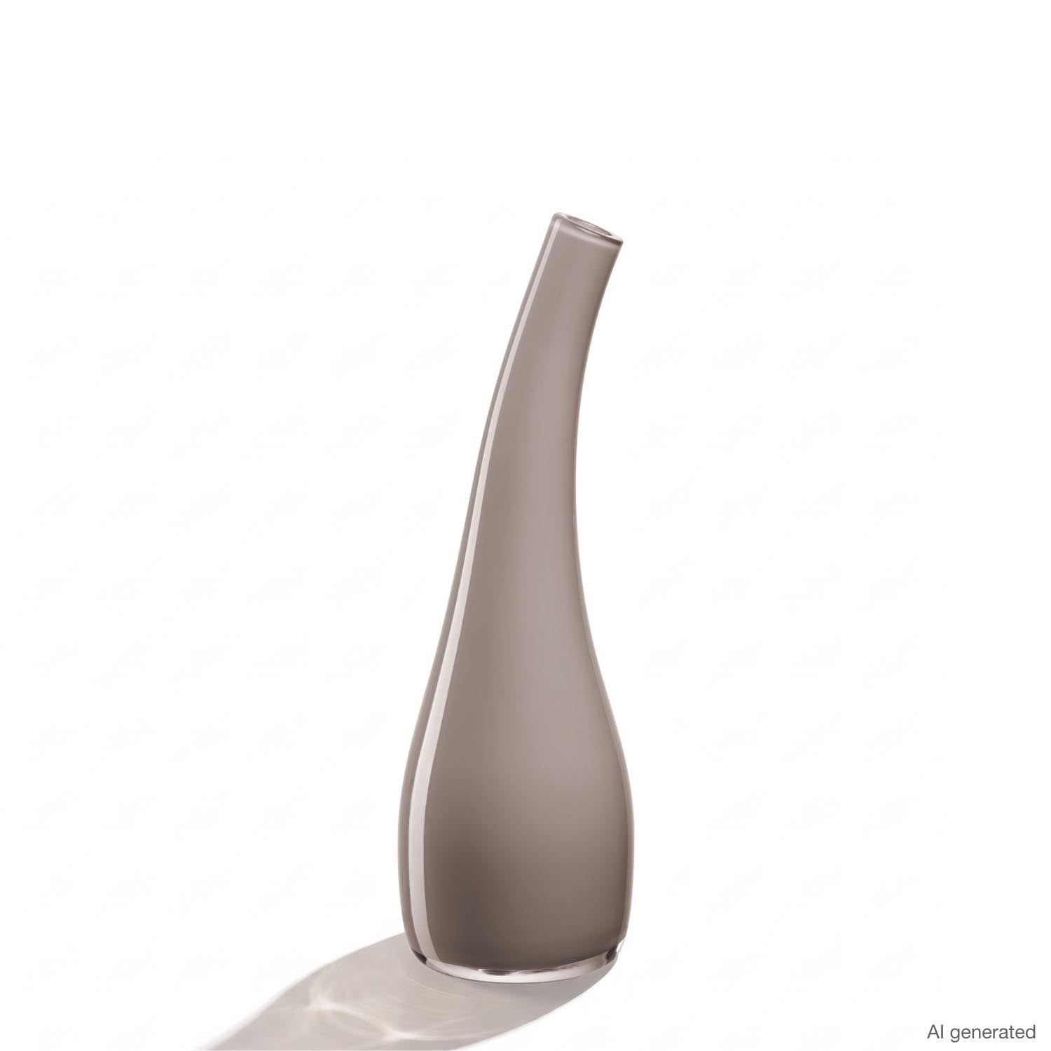 Vase ARCO 25 cm taupe opac