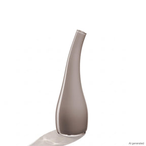 Vase ARCO 25 cm taupe opac
