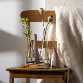 Vase ARCO 25 cm taupe opac