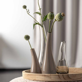 Vase ARCO 25 cm taupe opac