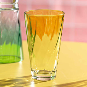 Trinkglas TWIST 300 ml gelb 4er-Set