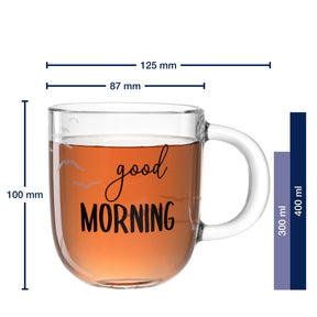 Tasse UFFICIO 400 ml 'good MORNING'