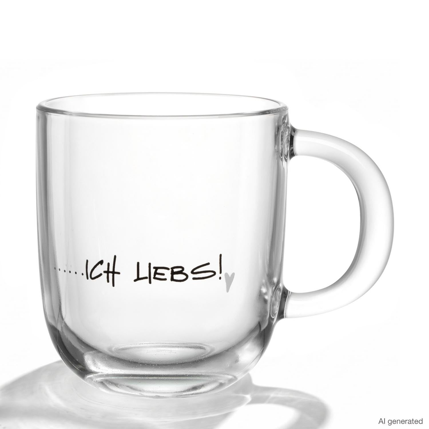 Tasse EMOZIONE 400 ml ‚…ich liebs!‘