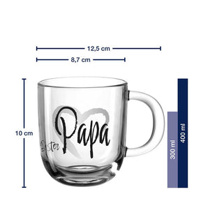 Tasse EMOZIONE 400 ml ‚Bester Papa‘