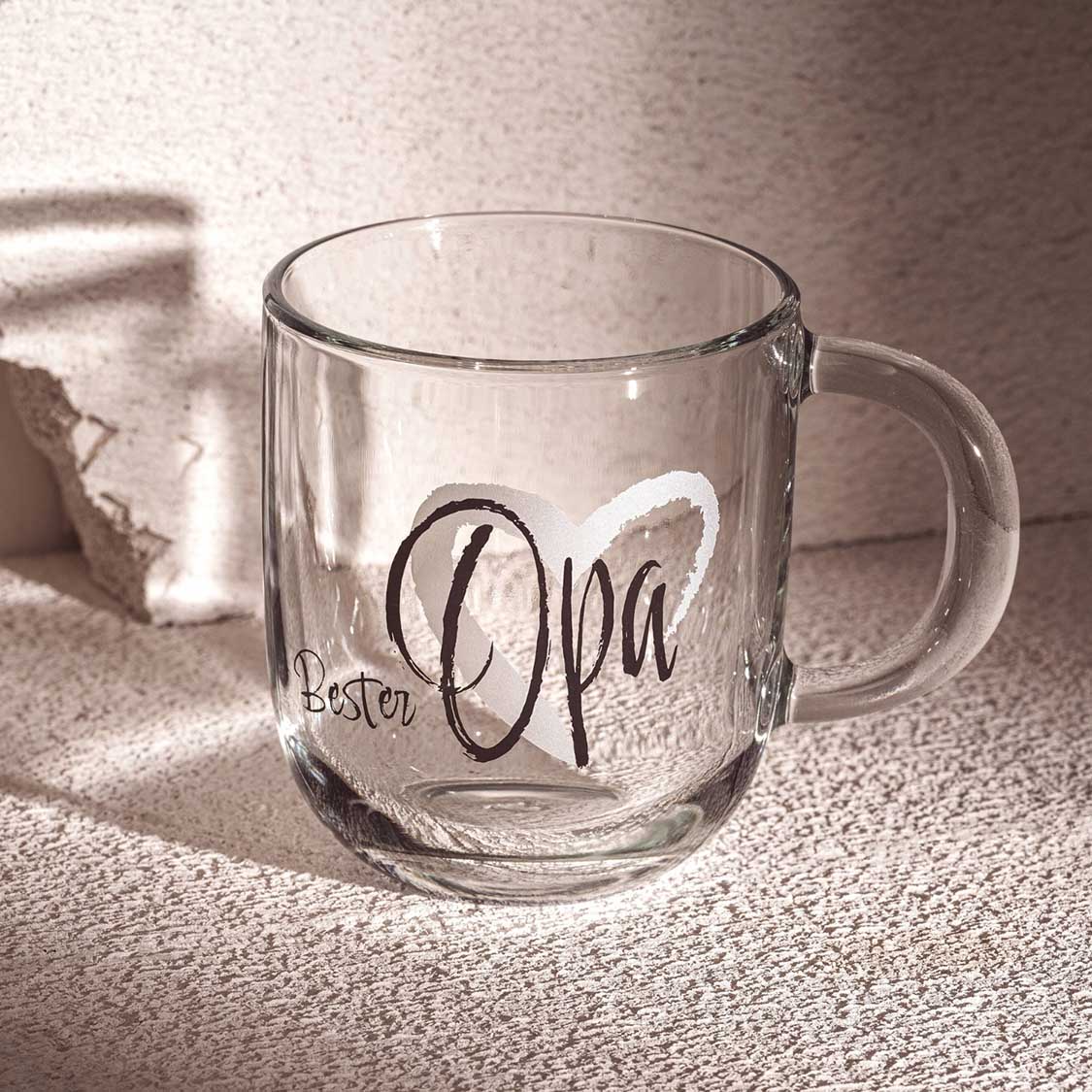 Tasse EMOZIONE 400 ml ‚Bester Opa‘