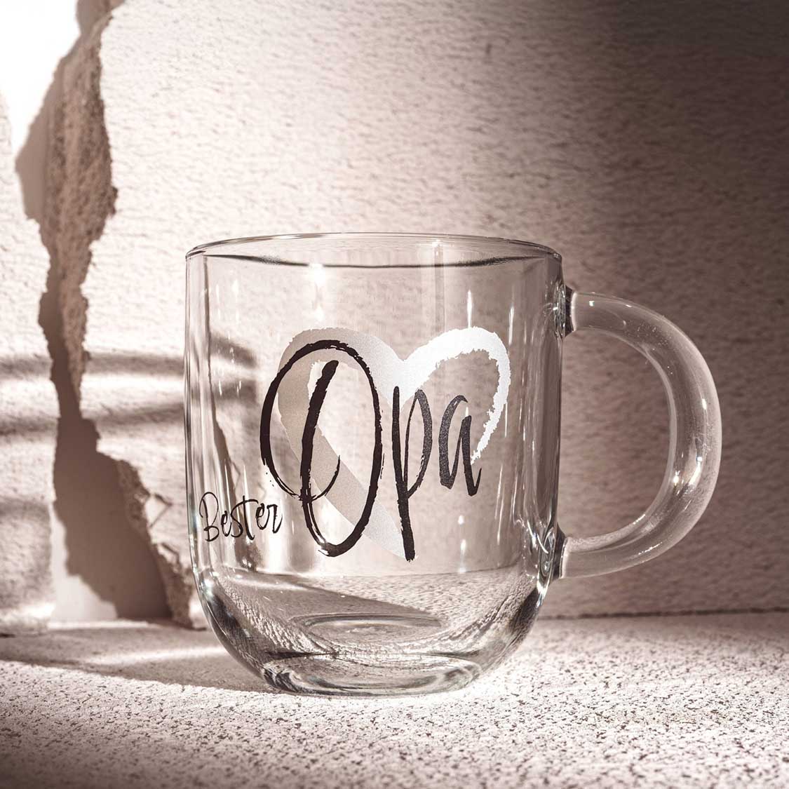 Tasse EMOZIONE 400 ml ‚Bester Opa‘