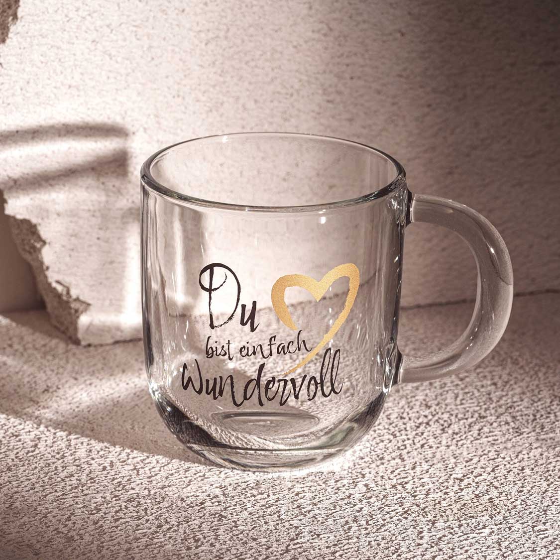 Tasse EMOZIONE 400 ml ‚Du bist einfach wundervoll‘