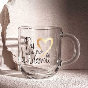 Tasse EMOZIONE 400 ml ‚Du bist einfach wundervoll‘