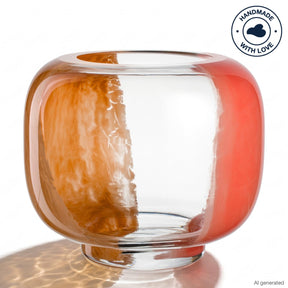 Vase CIPRIA DUE 26 cm apricot/lachs
