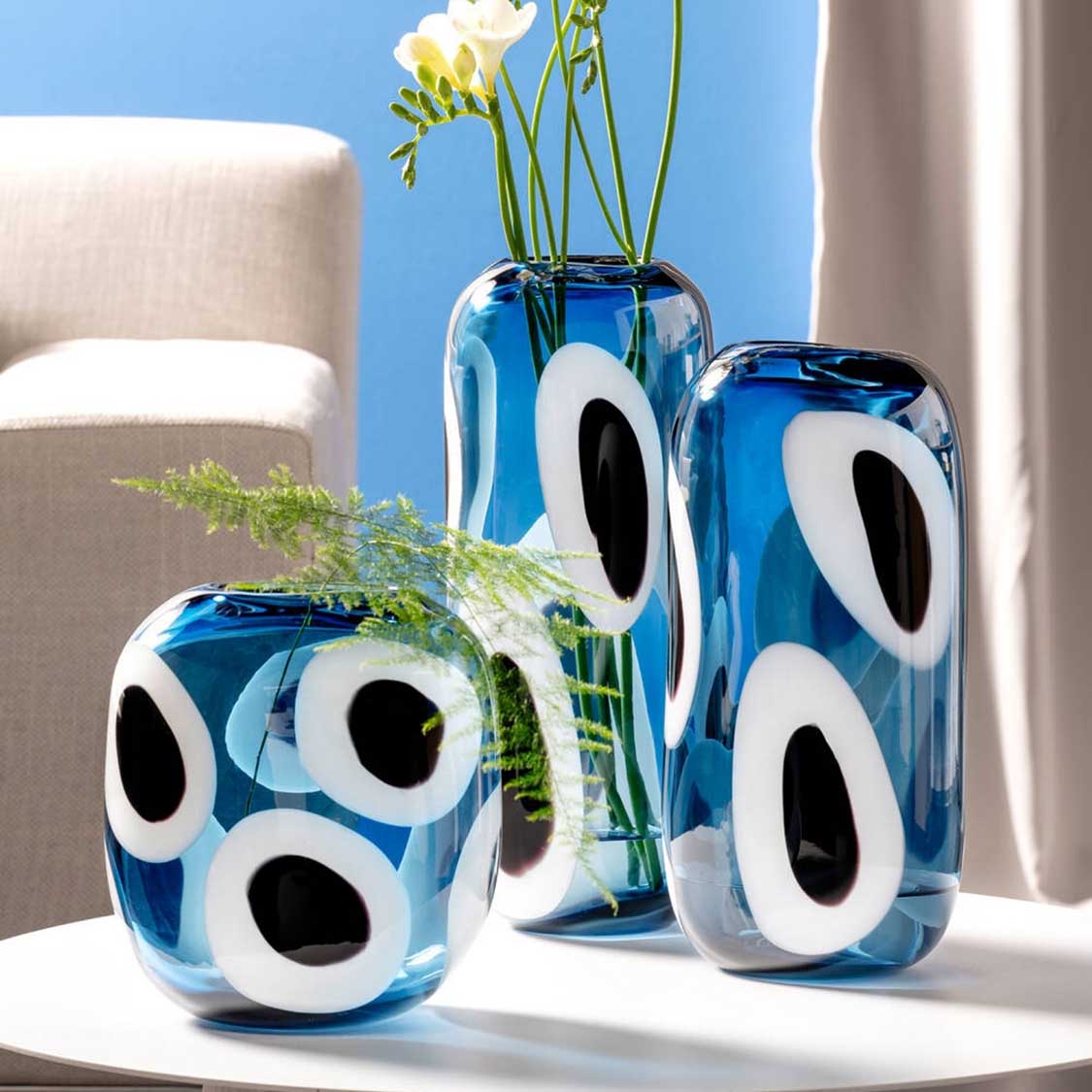 Vase OCCHI BLU 36 cm