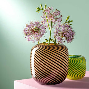 Vase FILO COLORI 16 cm braun
