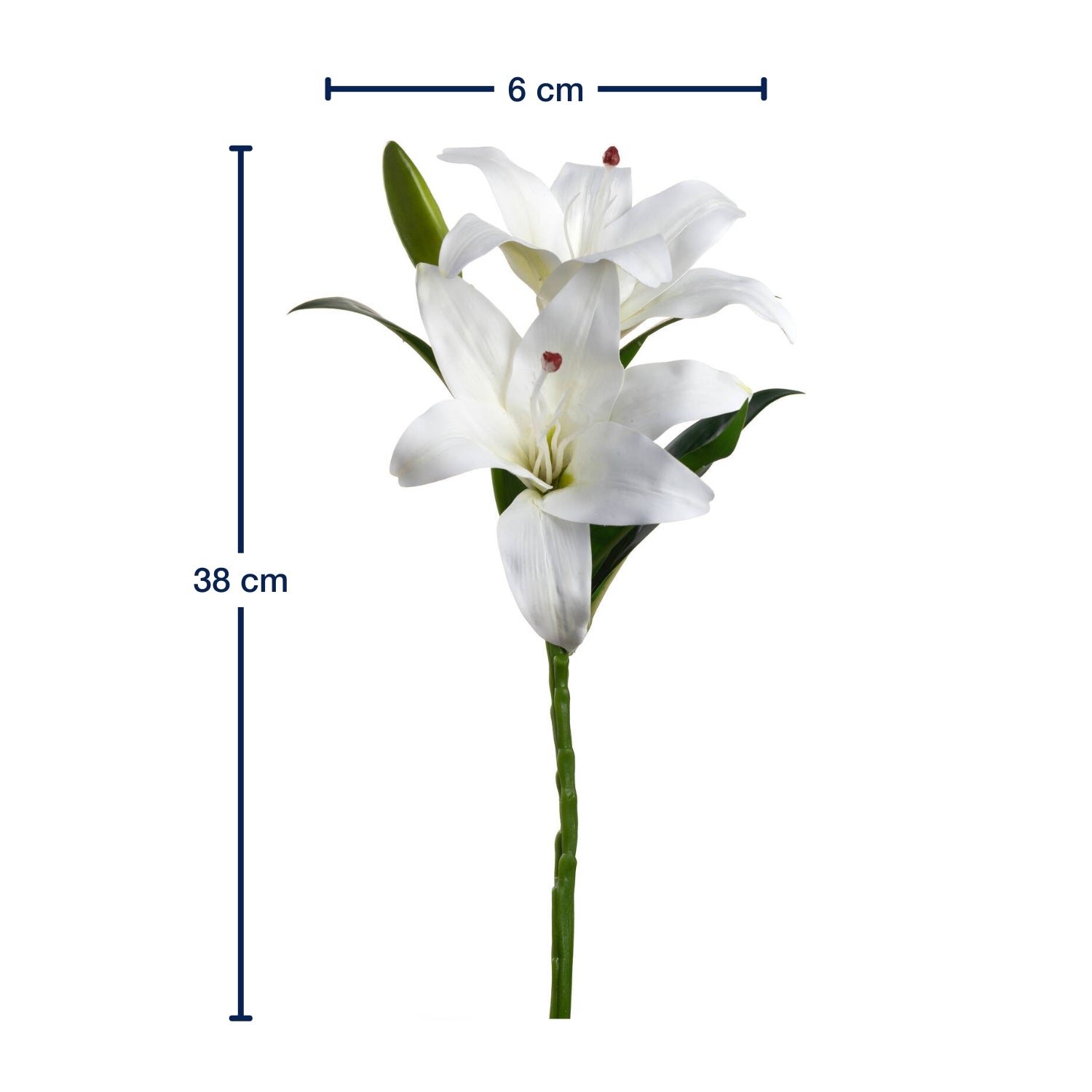 Lilie FIORE 38 cm weiß