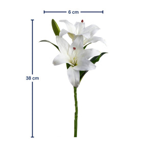 Lilie FIORE 38 cm weiß