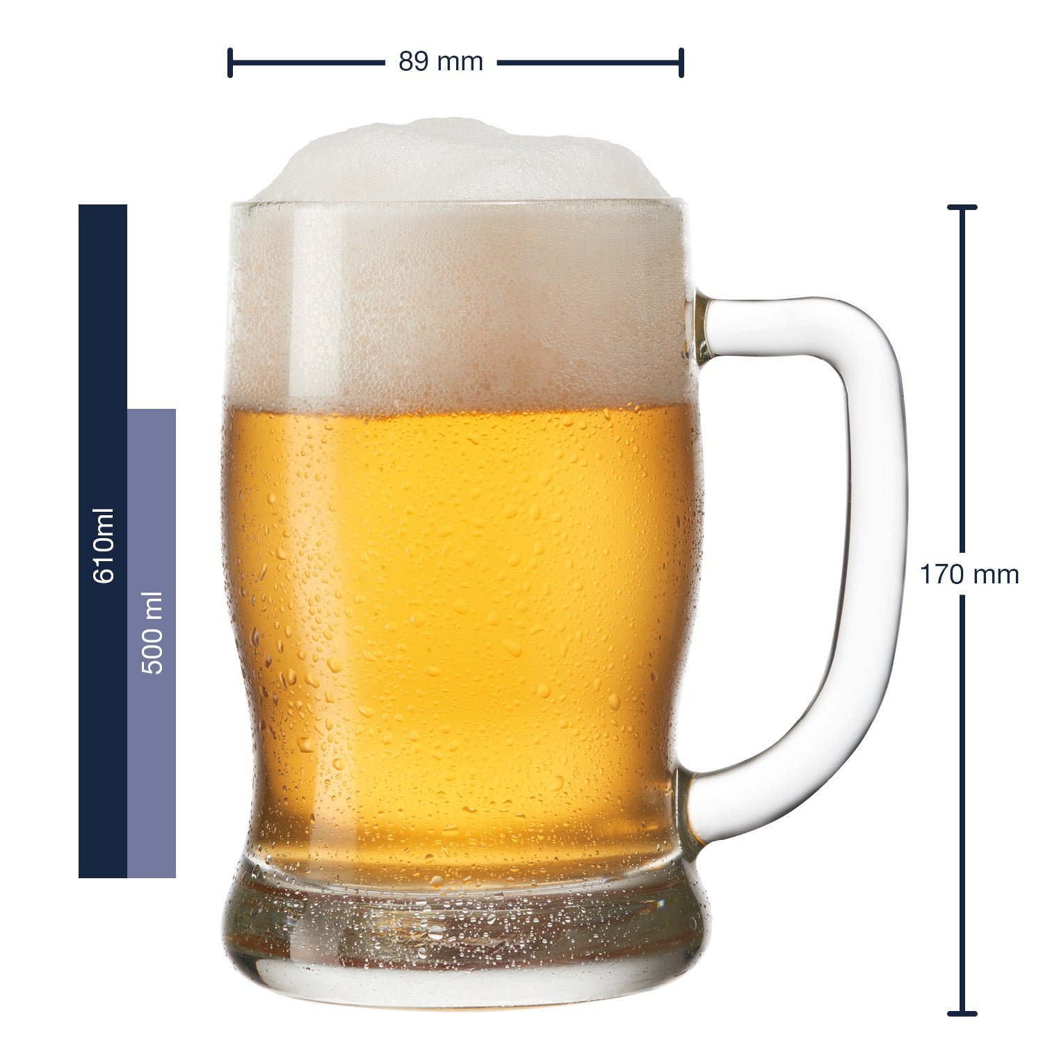 Bierseidel TAVERNA 500 ml 2er-Set