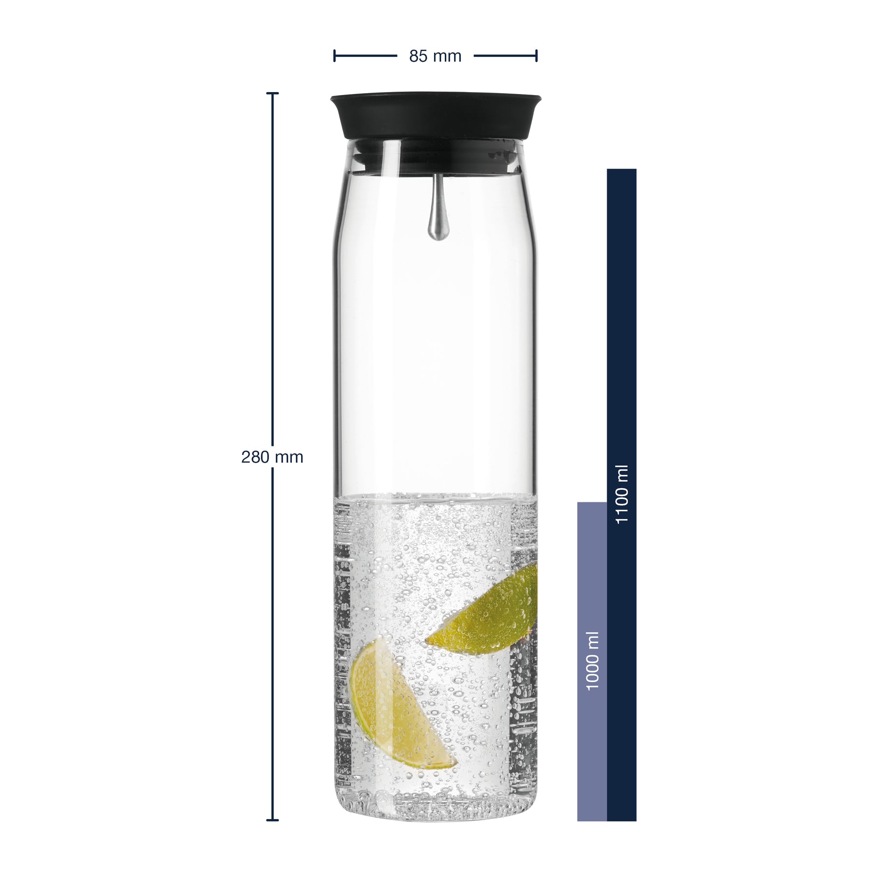 Wasserkaraffe BRIOSO 1 l