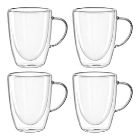 Doppelwandtasse DUO 300 ml 4er-Set