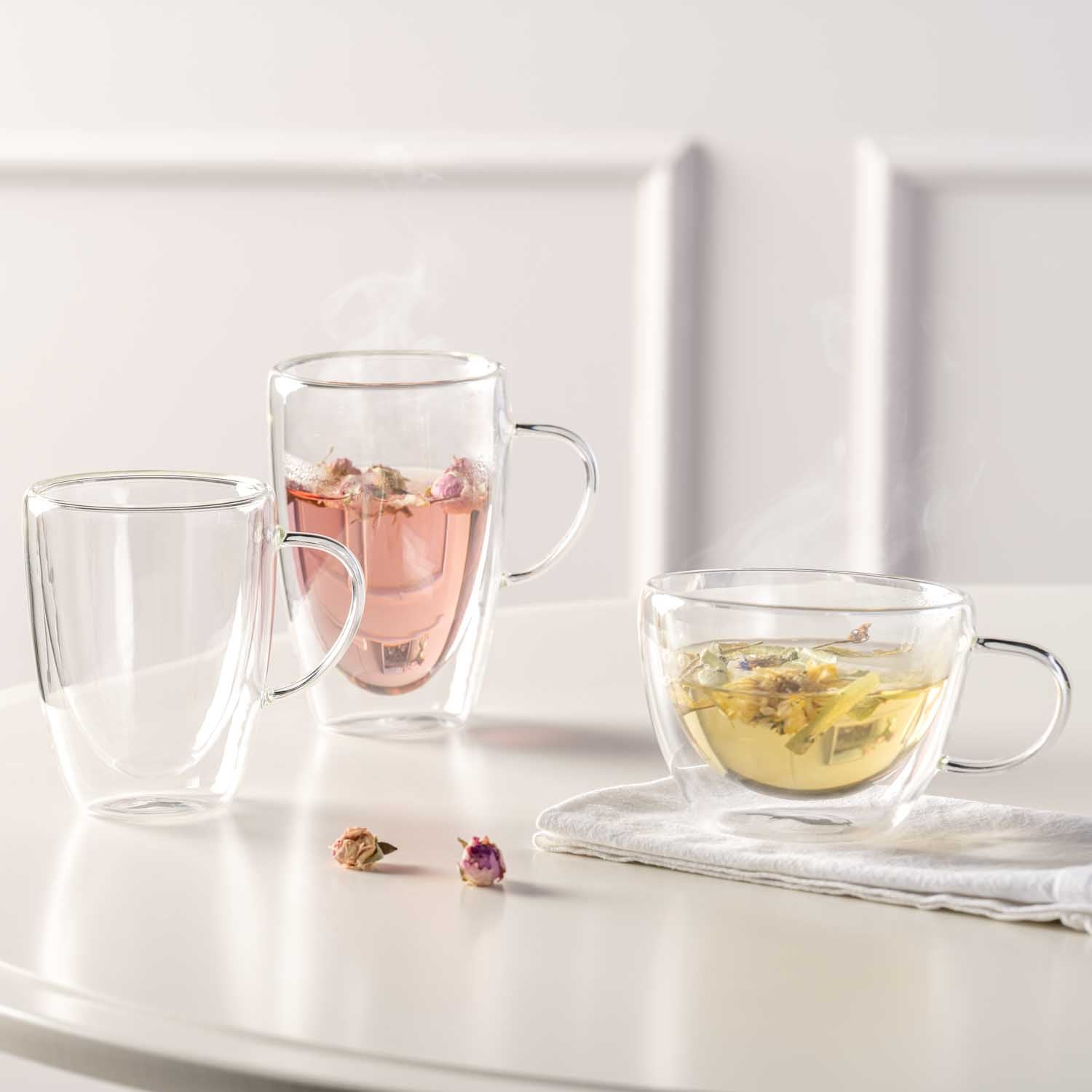 Doppelwandtasse DUO 300 ml 4er-Set