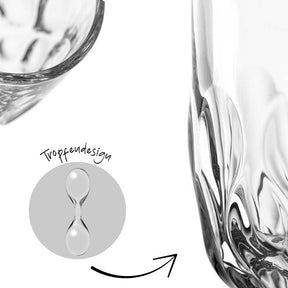 Espressoglas GOCCE 60ml 3. Variante 2er-Set