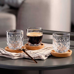 Espressoglas GOCCE 60ml 3. Variante 2er-Set