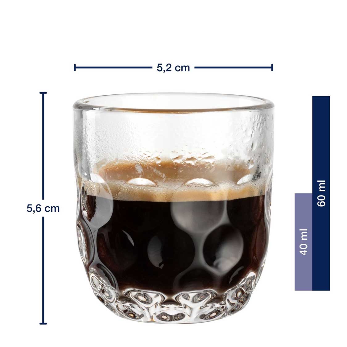 Espressoset GOCCE 6-teilig