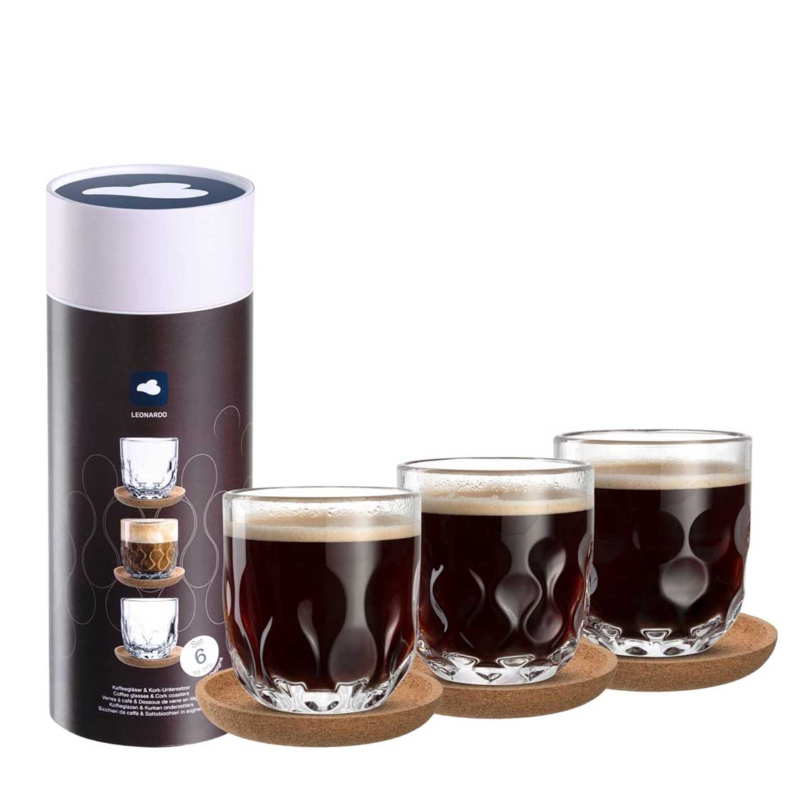 Kaffeeset GOCCE 6-teilig