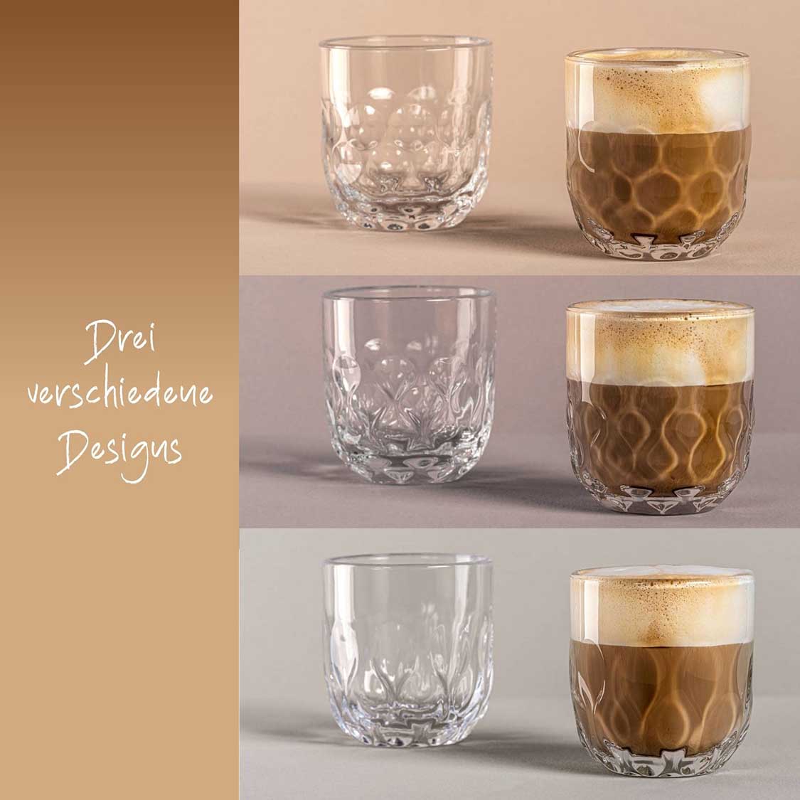 Kaffeeset GOCCE 6-teilig