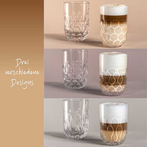 Latte Macchiato Set GOCCE 6-teilig