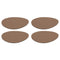 Untersetzer GOCCE braun/beige 4er-Set