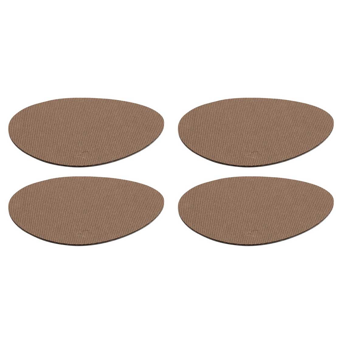 Untersetzer GOCCE braun/beige 4er-Set