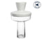 Vase RIVA mit Aufsatz 36 cm weiß