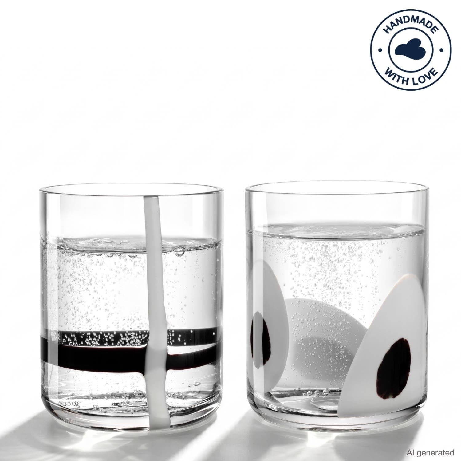 Trinkglas BANDA NERA 300ml 2er-Set