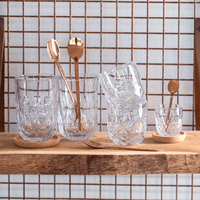 Korkuntersetzer GOCCE 9 cm 4er-Set