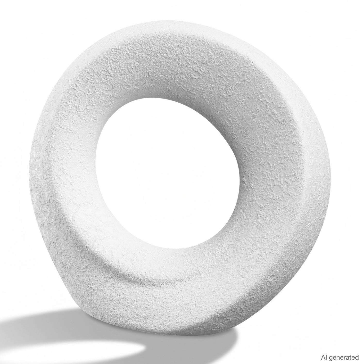 Keramikobjekt OGGETTO 17 cm weiß