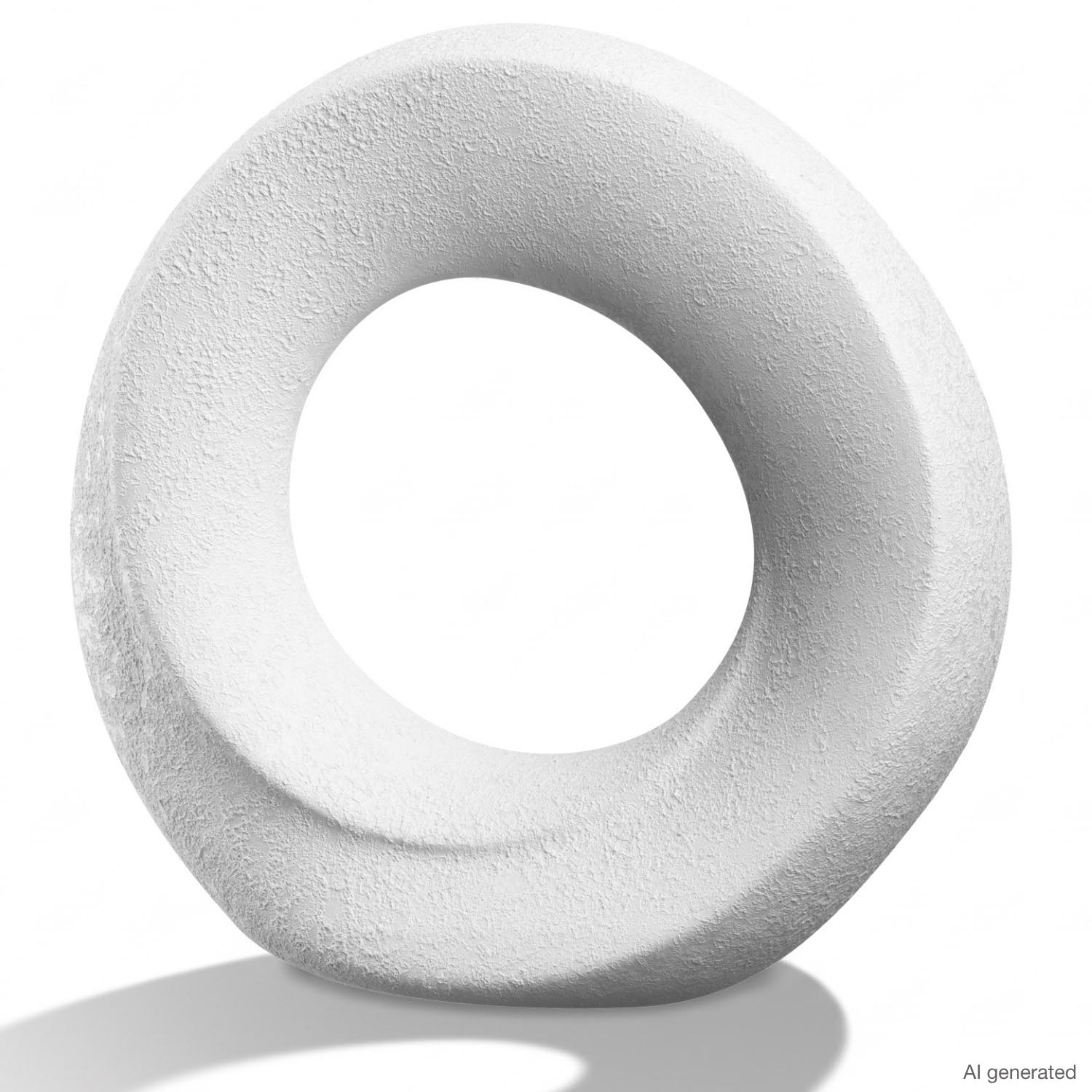 Keramikobjekt OGGETTO 22 cm weiß