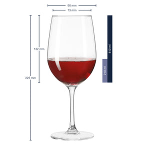 Rotweinglas CIAO+ 610ml 6er-Set