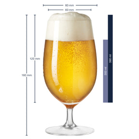 Bierglas CIAO+ 390 ml 6er-Set