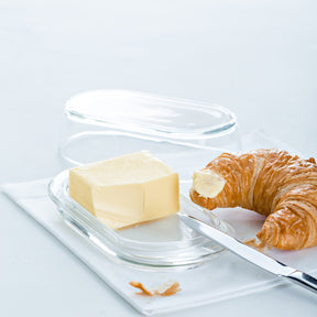 Butterdose CIAO aus Glas