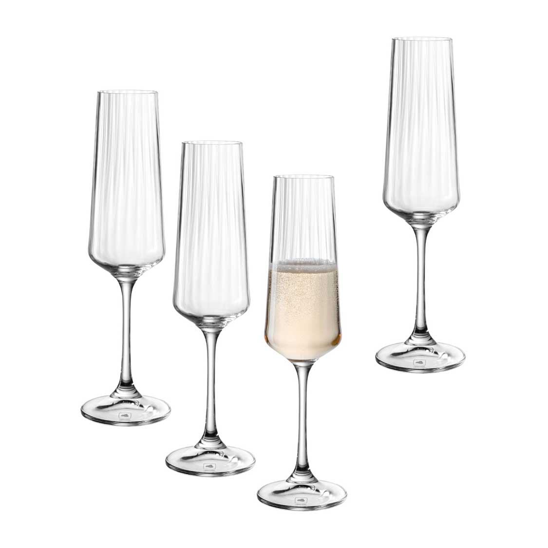 Sektglas PAOLO 220 ml 4er-Set